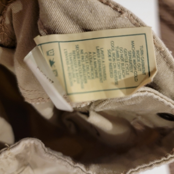 7fam seven for all mankind jogger pant khaki Jean 18m tan - Picture 3 of 8